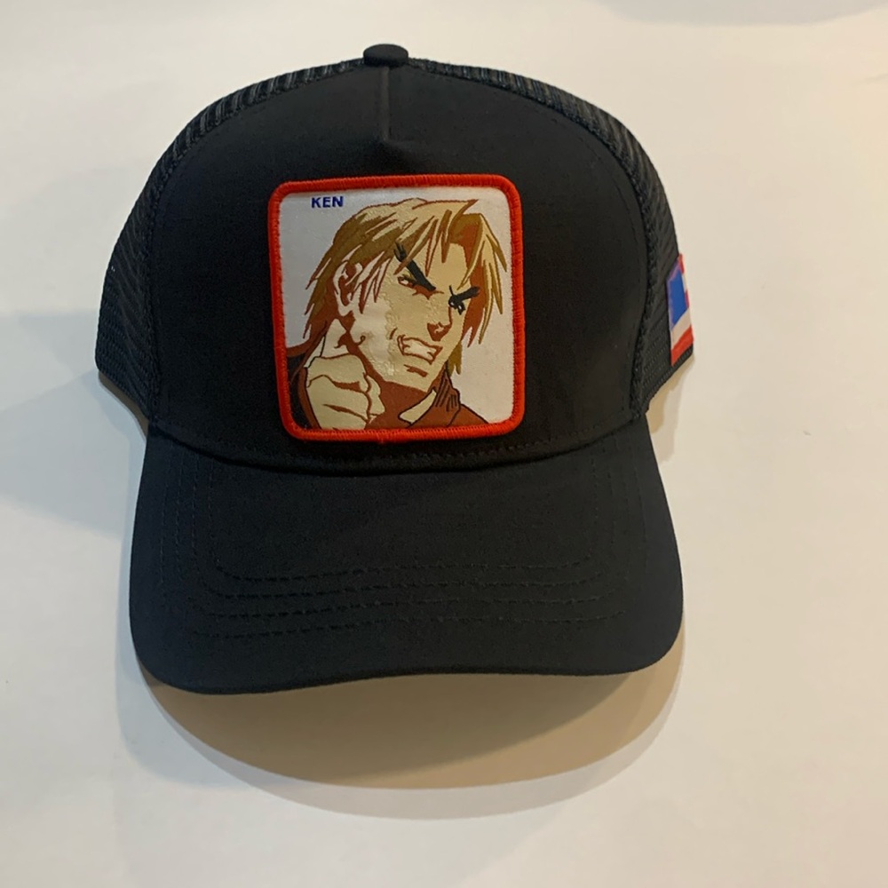 Ken Street Fighter Game Mesh Hat